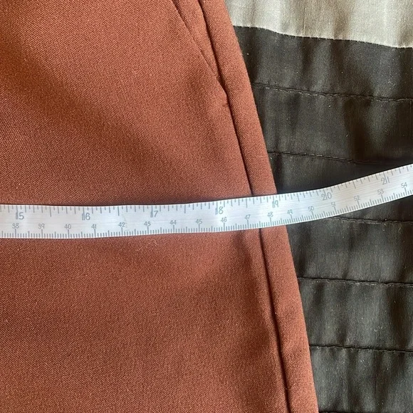 Rust/brown mid-rise pants — Perfect for Fall! - Picture 11 of 11